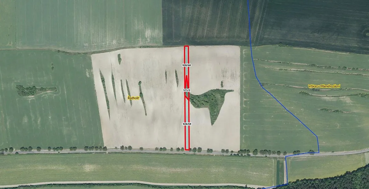 Prodej pole 3429 m²